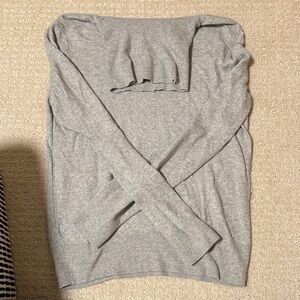 GAP Light Gray Women's Turtleneck Sweater